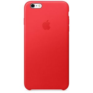 iPhone 6 Plus / 6s Plus Leather Case - Red