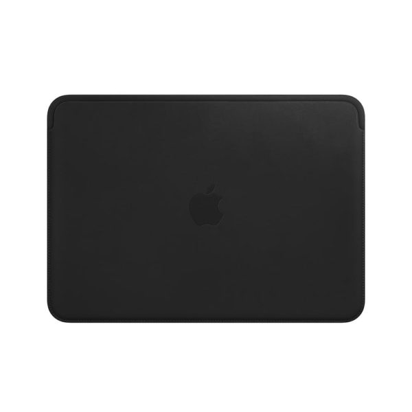 Leather Sleeve for 12-inch MacBook - Black