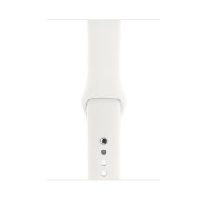 Apple Watch Series 3 Silver Aluminium Case with White Sport Band