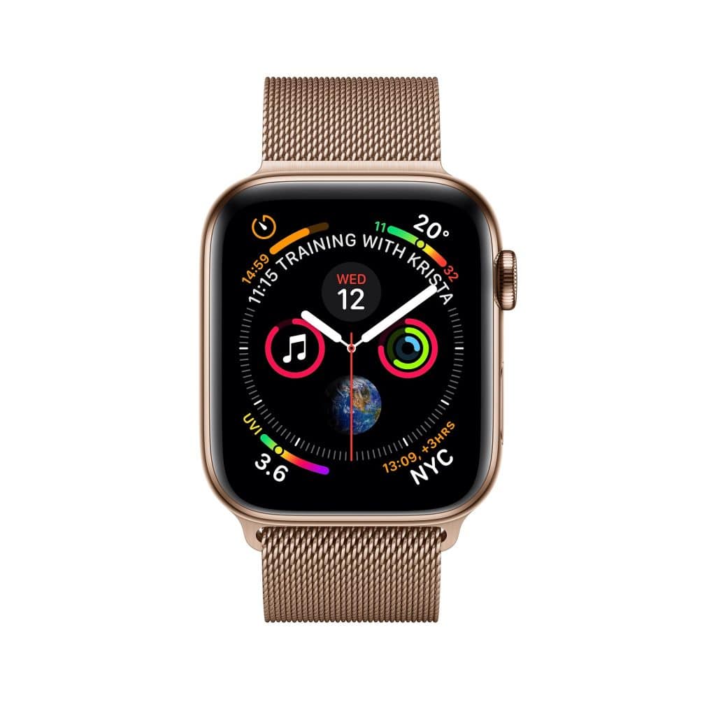 apple watch series 4 gold metal band