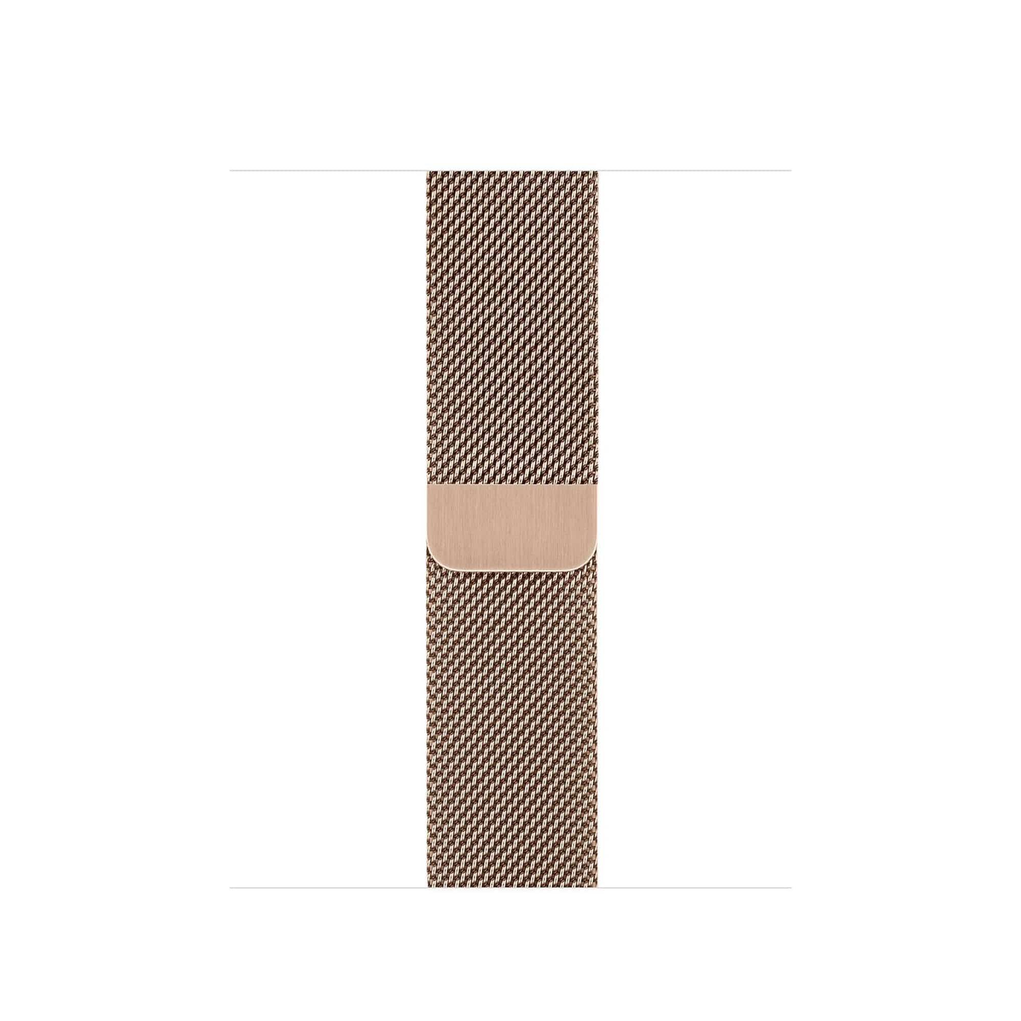 apple watch series 5 gold with milanese loop