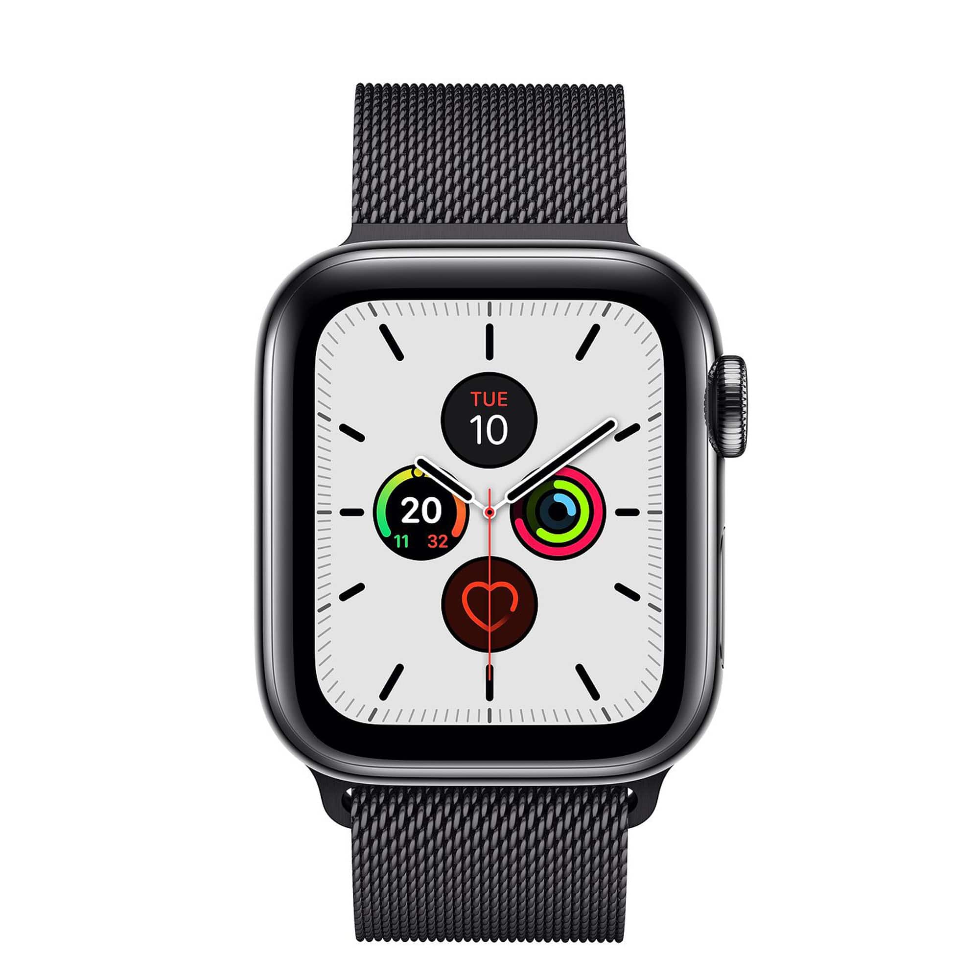 apple watch series 4 space black milanese loop