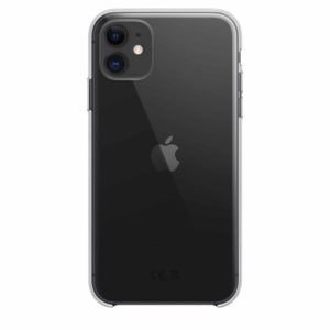 iPhone 11 clear case - black