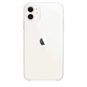 iPhone 11 clear case - white