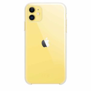 iPhone 11 clear case - yellow