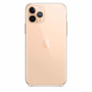 iPhone 11 Pro clear case - gold