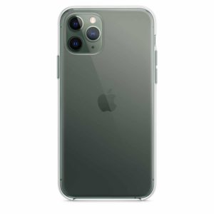 iPhone 11 Pro clear case - midnight green