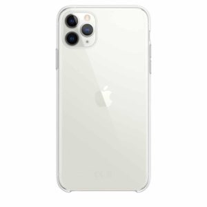 iPhone 11 Pro Max clear case - silver