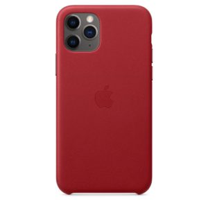 iPhone 11 Pro Leather Case - Product Red