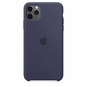 iPhone 11 Pro Max Silicone Case - Midnight Blue