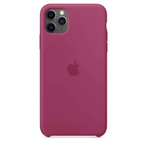 iPhone 11 Pro Max Silicone Case with MagSafe - Pomegranete