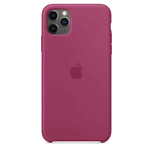 iPhone 11 Pro Max Silicone Case with MagSafe - Pomegranete