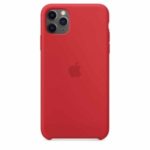iPhone 11 Pro Max Silicone Case - Product Red