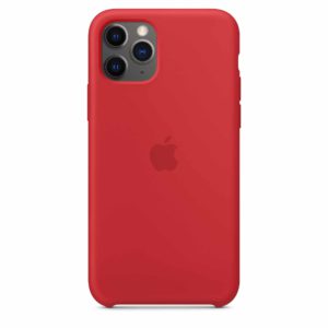 iPhone 11 Pro Silicone Case - Product Red