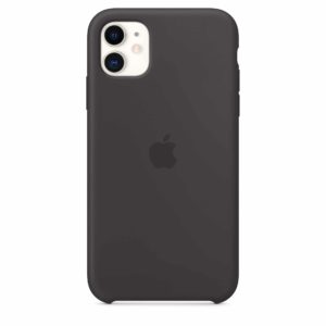 iPhone 11 Silicone Case - Black - back