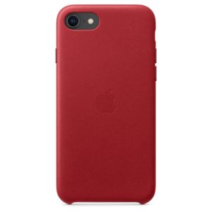 iPhone SE Leather Case - Product Red