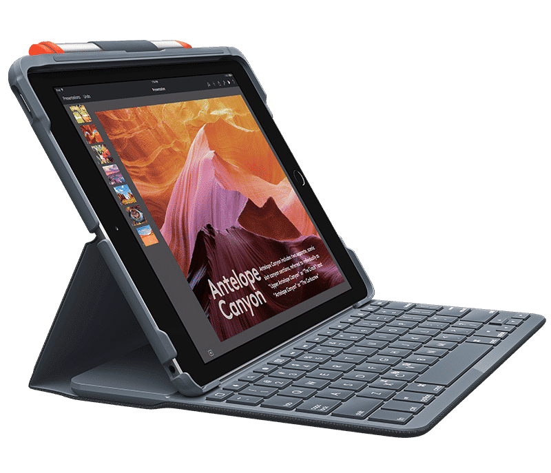 Logitech Slim Folio para iPad con batería de 9 horas