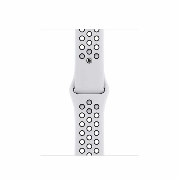 Apple Watch Nike Series 6 Silver Aluminium Case With Pure Platinum Black Nike Sport Band Sync Store Apple Watch Nike Series 6 Silver Aluminium Case With Pure Platinum Black Nike Sport Band Sync Store