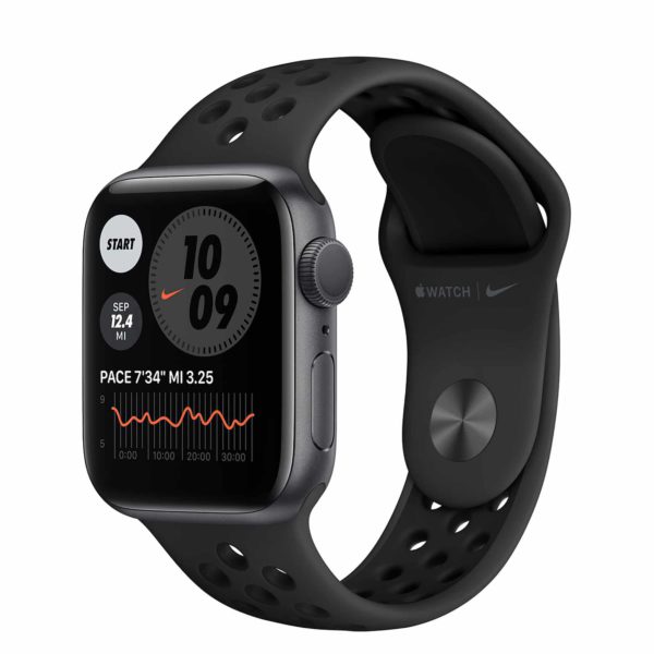 Apple Watch Nike Series 6 Space Gray Aluminium Case with Anthracite/Black Nike Sport Band