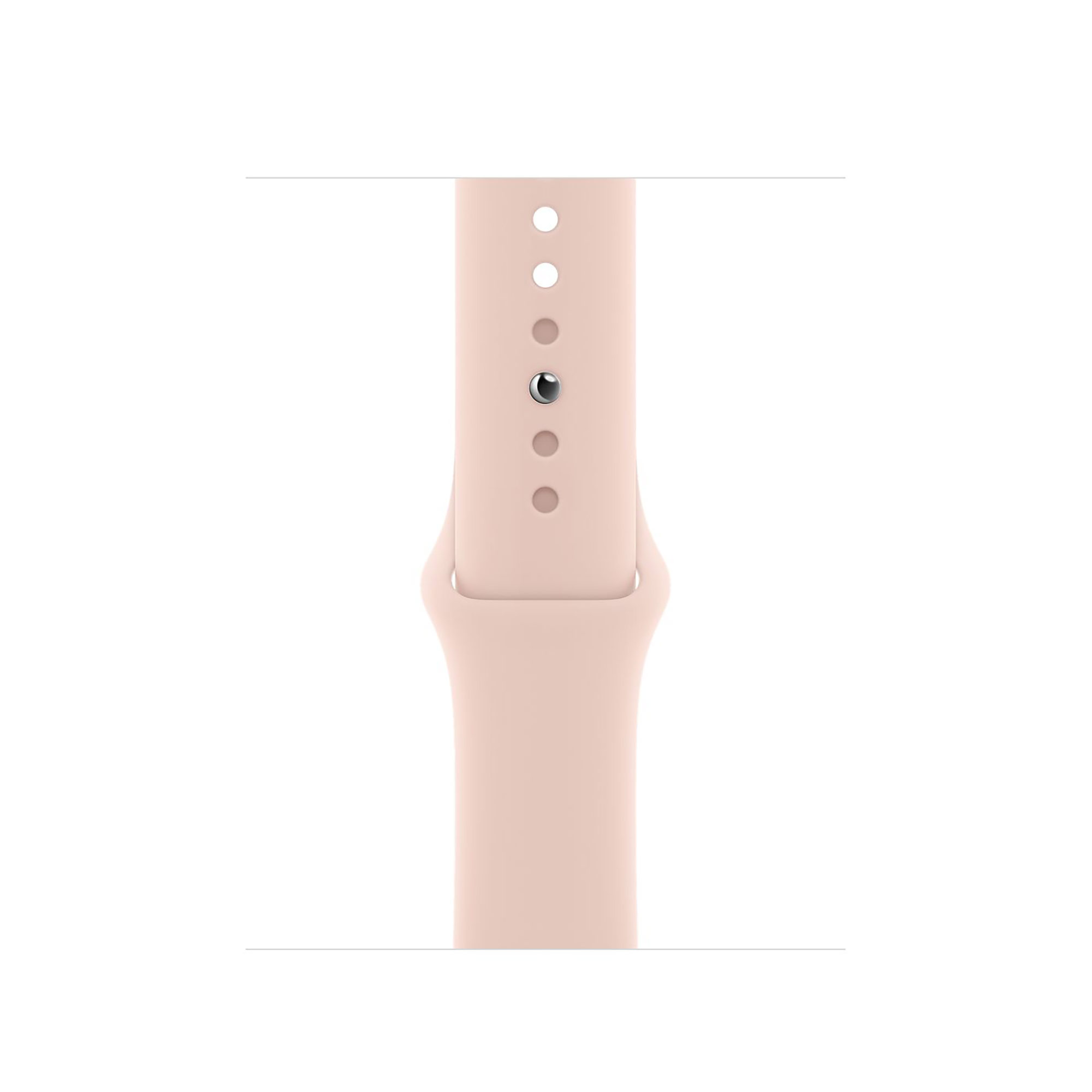 apple watch series 4 gold aluminum pink sand sport band