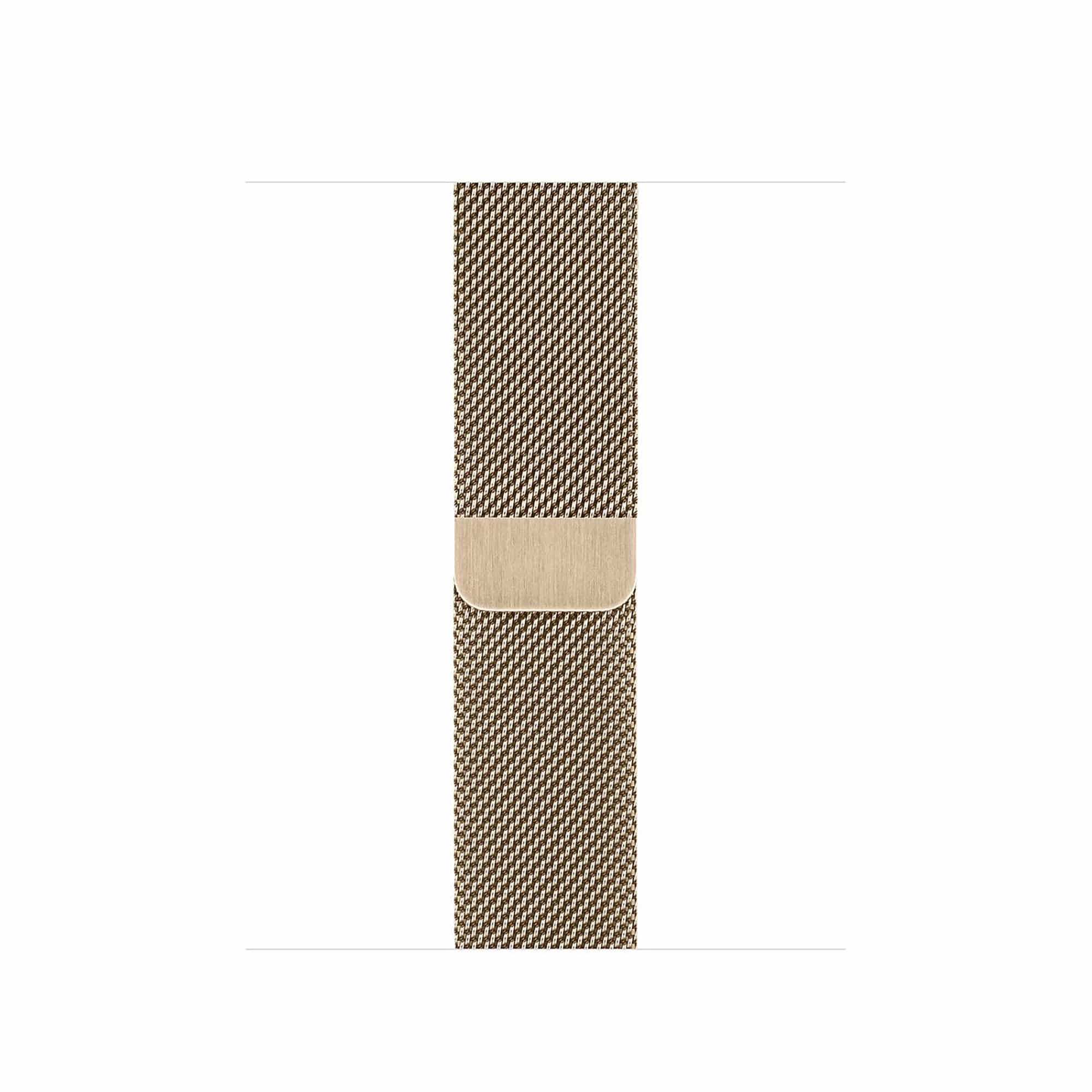 apple watch 6 gold milanese loop