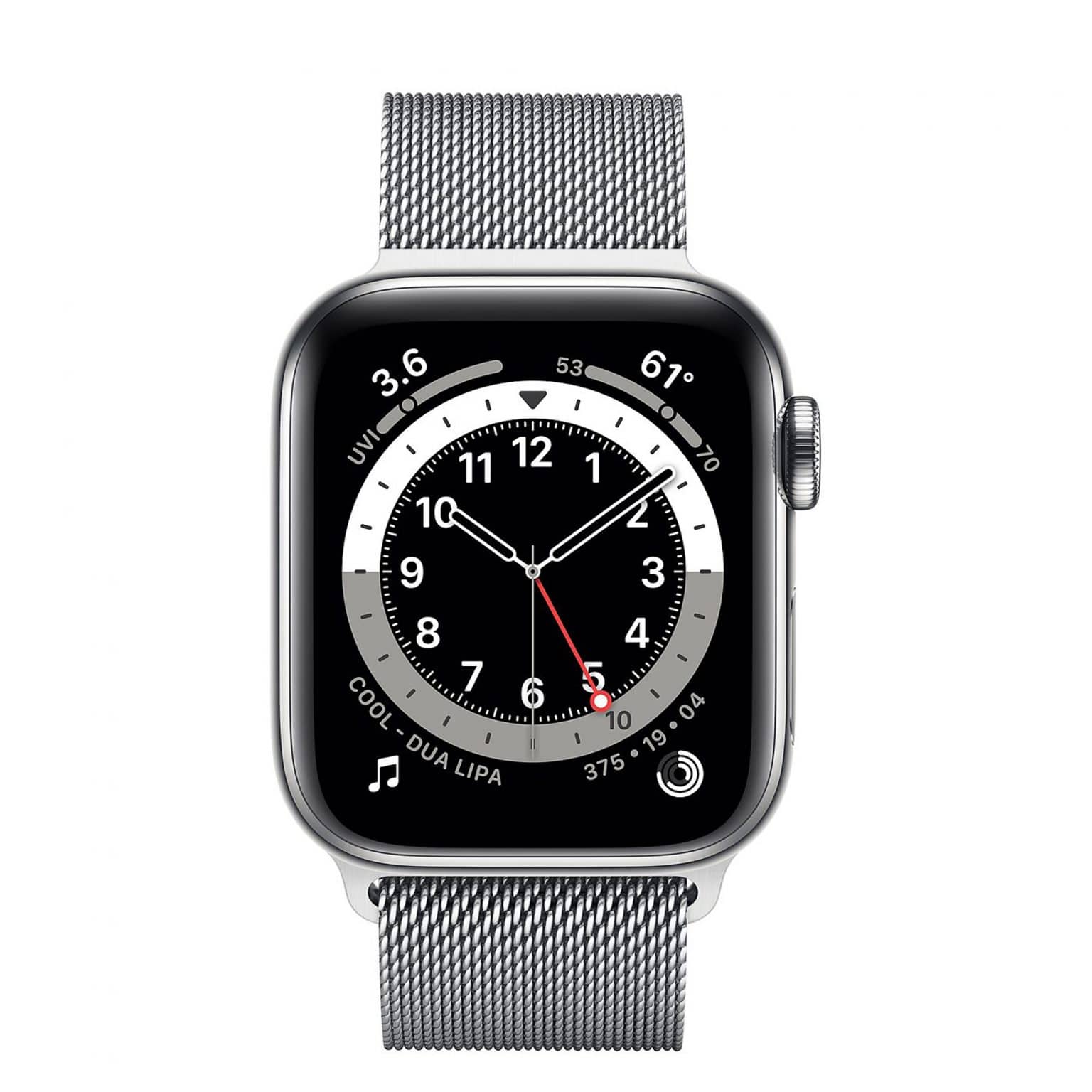 apple watch series 6 with milanese loop