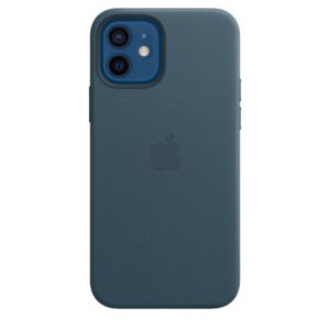 iPhone 12 | 12 Pro Leather Case with MagSafe - Baltic Blue