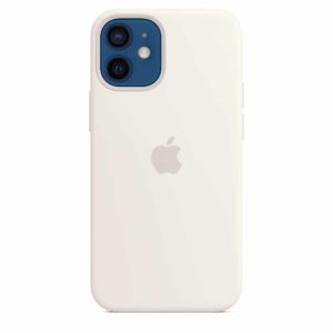 iPhone 12 mini Silicone Case with MagSafe - Whiteq