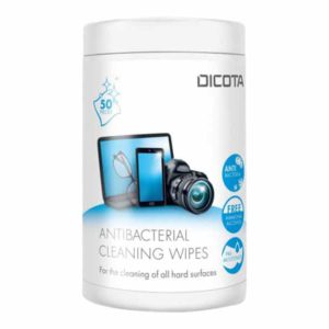 DICOTA Antibacterial Cleaning wipes for computers