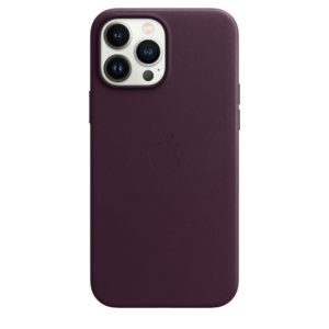 iPhone 13 Pro Max Leather Case with MagSafe - Dark Cherry