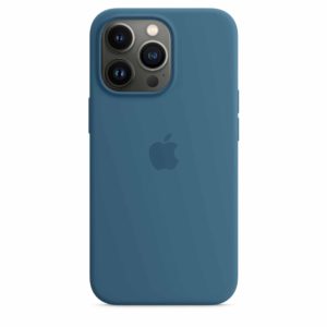 iPhone 13 Pro Silicone Case with MagSafe – Blue Jay