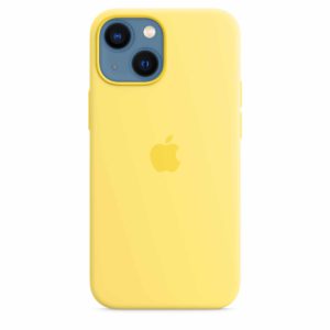 iPhone 13 mini Silicone Case with MagSafe - Lemon Zest
