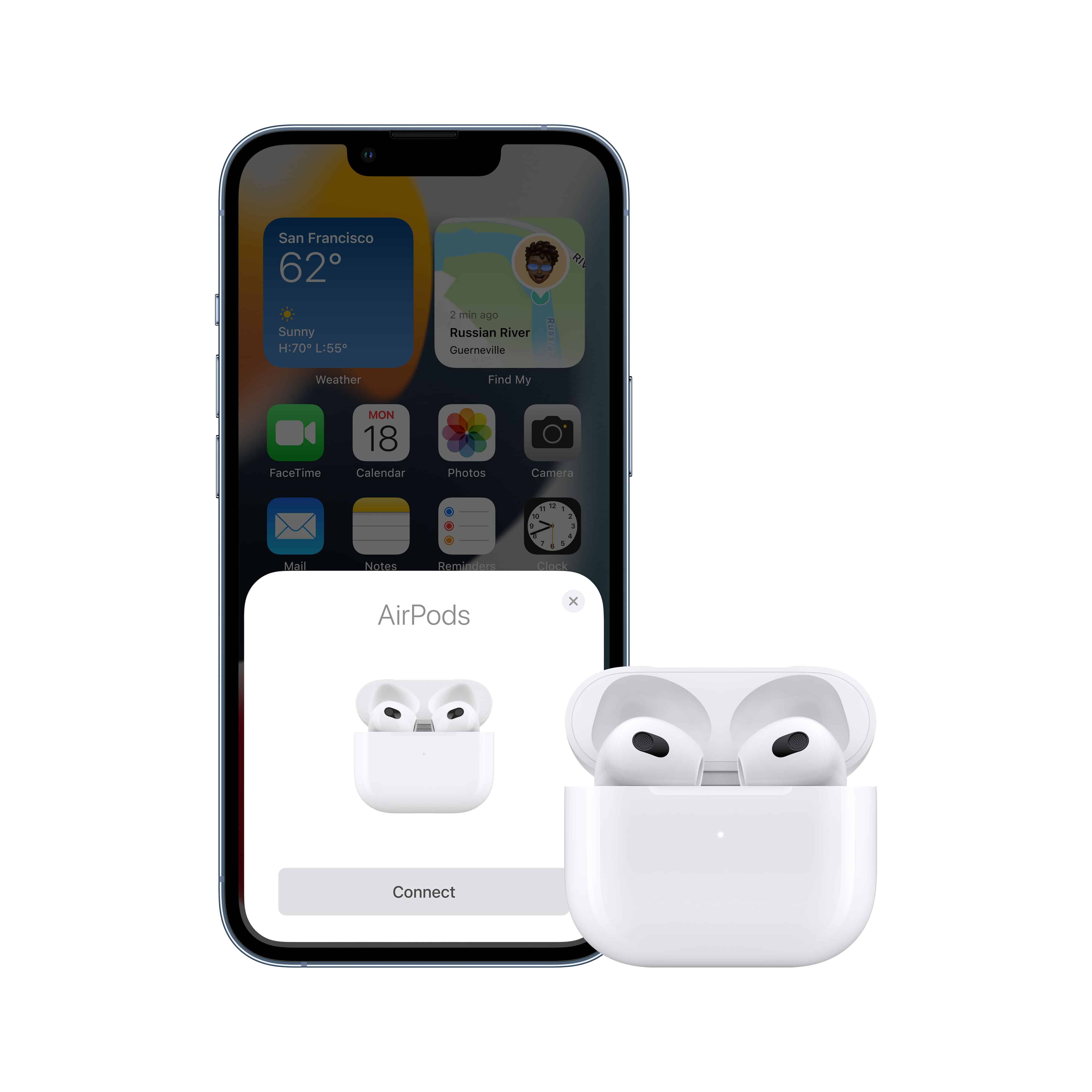 AirPods with Wireless Charging Case (3rd Gen) | Apple | Sync