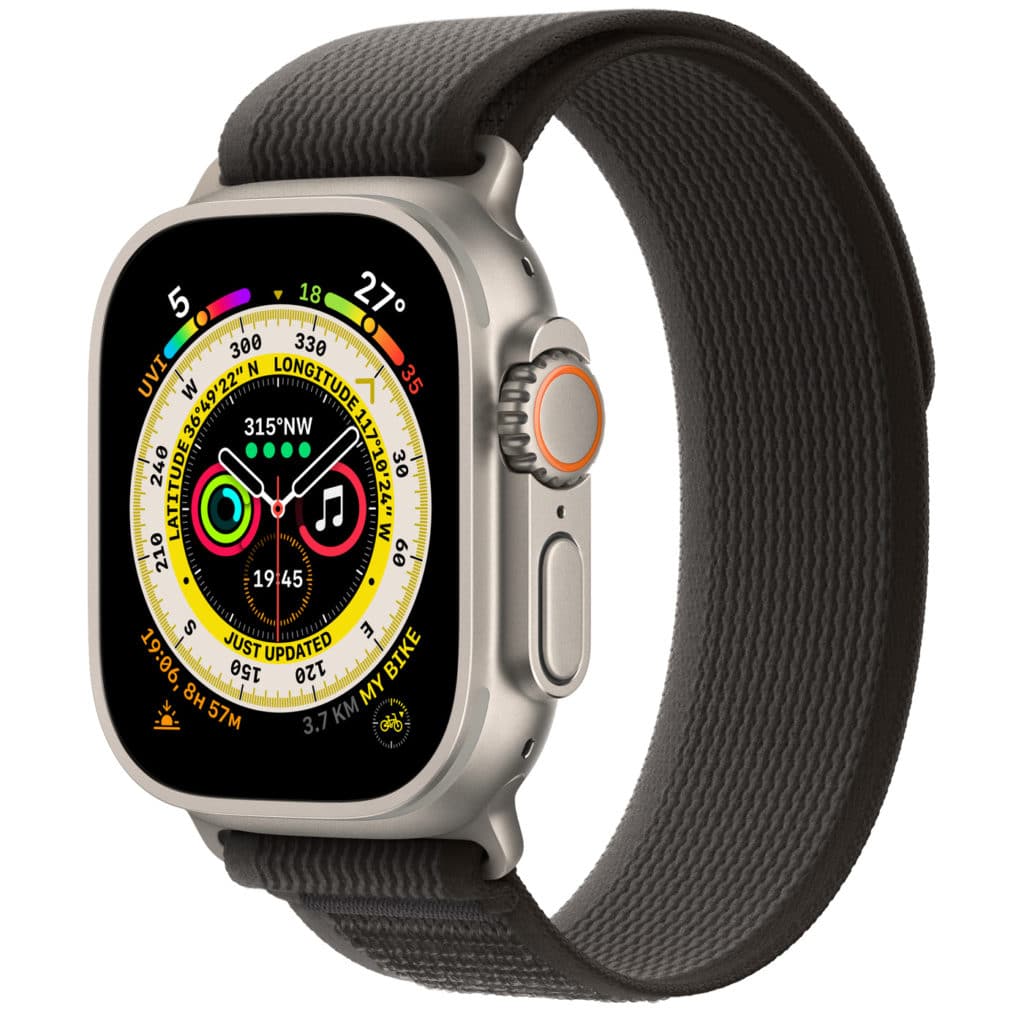 Buy Apple Watch Ultra GPS + Cellular Titanium Case with Black/Gray