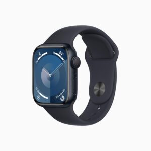 Apple Watch Series 9 Midnight Aluminium Case with Midnight Sport Band