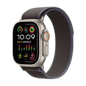 Apple Watch Ultra 2 GPS + Cellular Titanium Case with Blue/Black Trail Loop