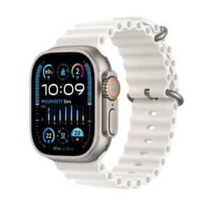 Apple Watch Ultra 2 GPS + Cellular Titanium Case with White Ocean Band