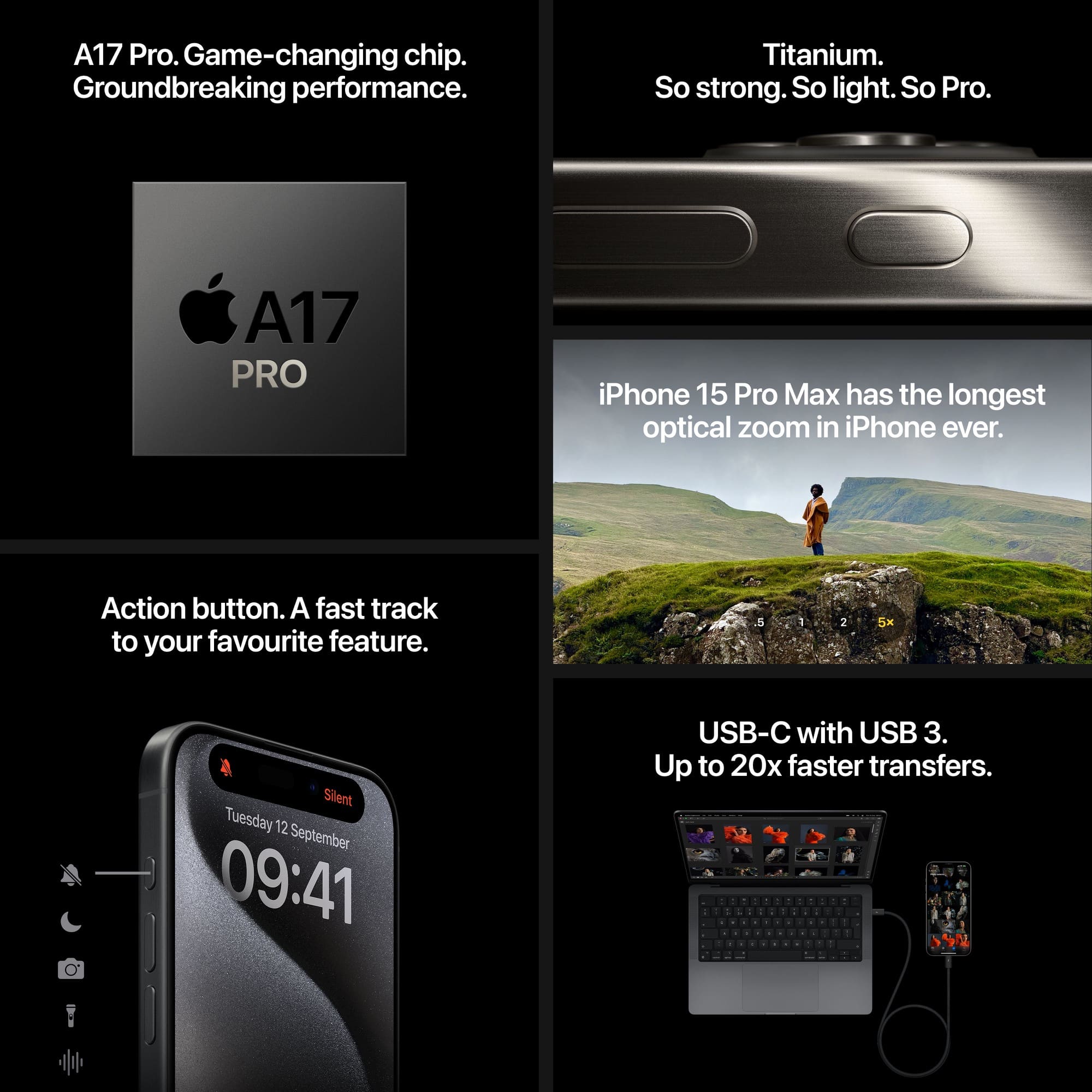 iPhone 15 Pro 128GB AppleCare+2026年6月15日 Apple iPhone 15 Pro (