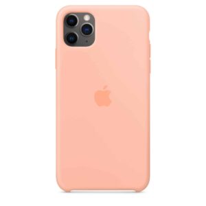 iPhone 11 Pro Max Silicone Case with MagSafe - Grapefruit