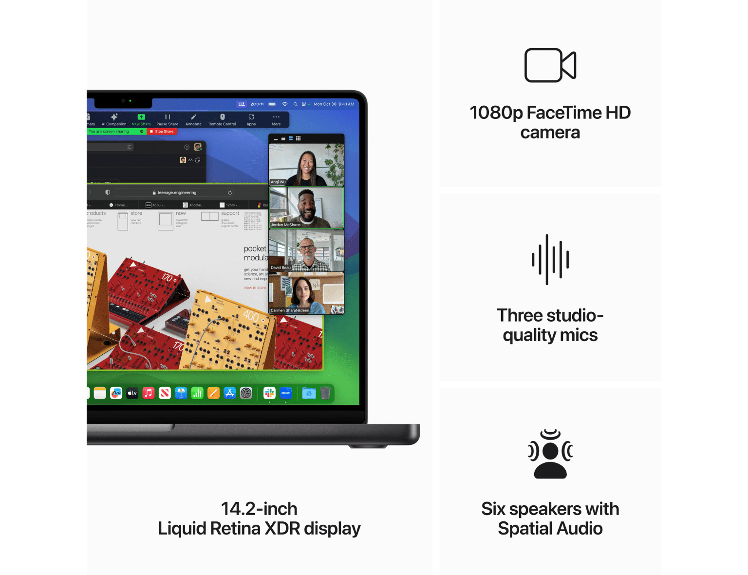  Apple 2023 MacBook Pro Laptop M3 Max chip with 14‑core CPU,  30‑core GPU: 14.2-inch Liquid Retina XDR Display, 36GB Unified Memory, 1TB  SSD Storage. Works with iPhone/iPad; Space Black : Electronics