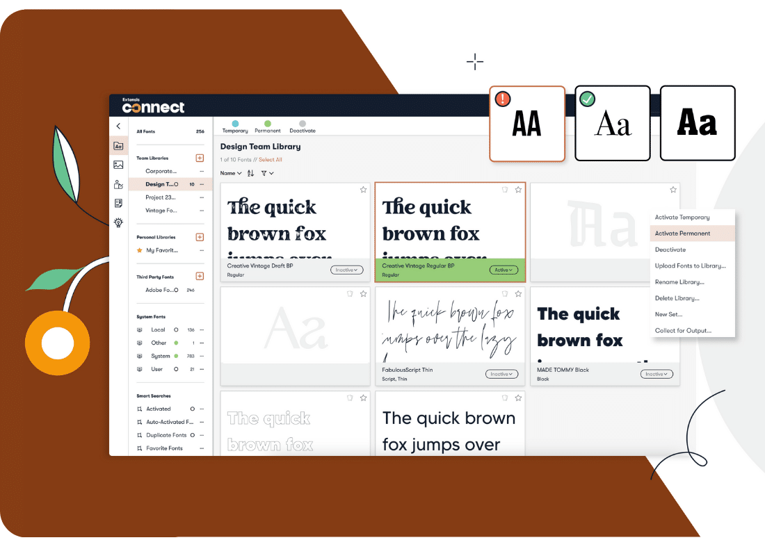 Font Manager Dashboard