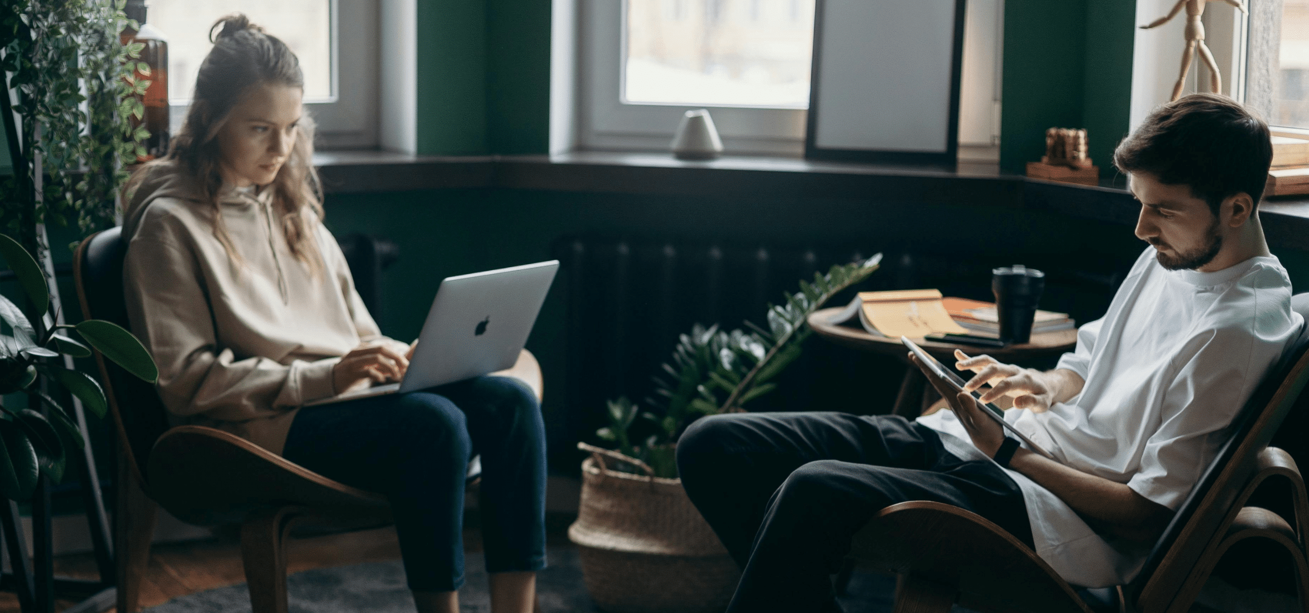 Employees using Apple devices