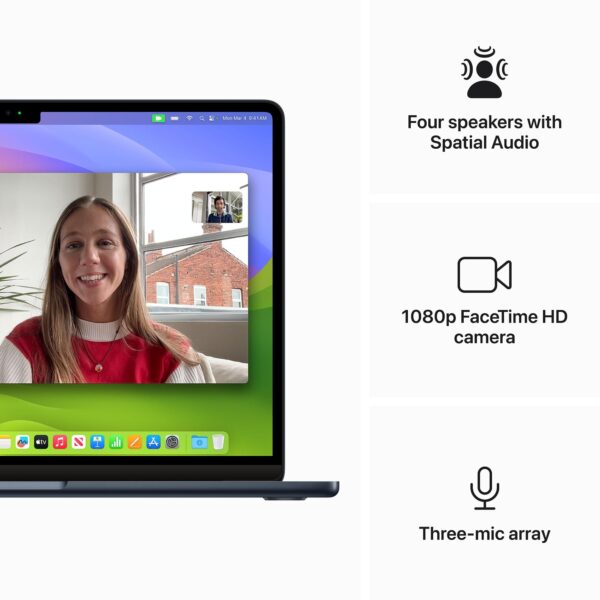 Apple MacBook Air 13-inch - M3 - Midnight