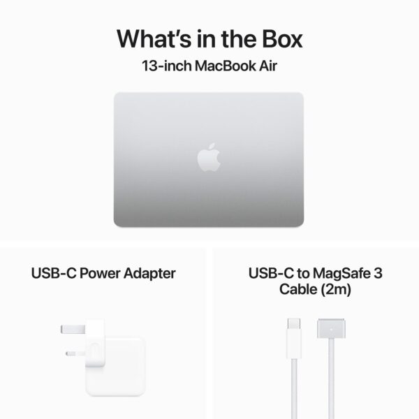 Apple MacBook Air 13-inch - M3 - Silver