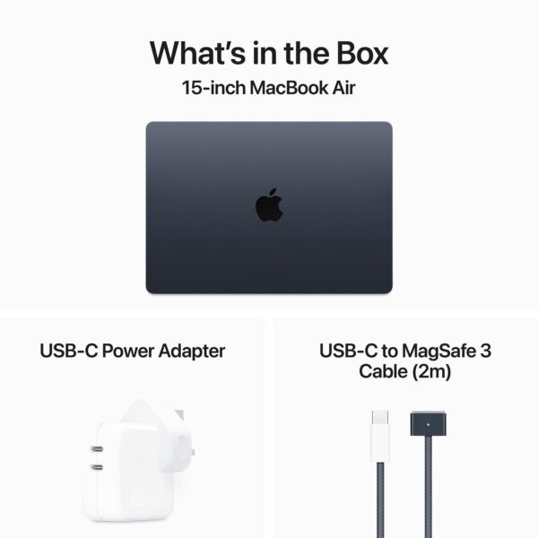 Apple MacBook Air 15-inch - M3 - Midnight