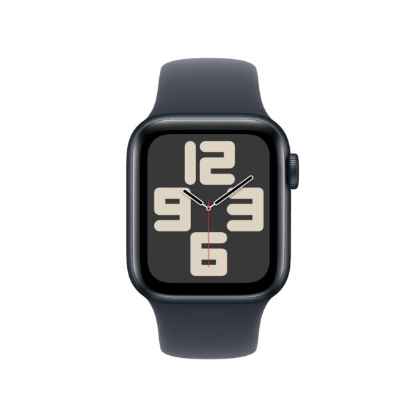 Apple Watch SE Midnight Aluminium Case with Midnight Sport Band