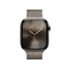 Apple Watch Series 10 GPS + Cellular Natural Titanium Case with Natural Milanese Loop