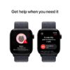 Apple Watch Series 10 GPS Jet Black Aluminium Case with Ink Sport Loop