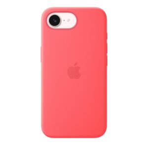 iPhone 17e Silicone Case with MagSafe - Bright Guava